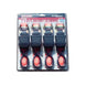 Haul - Master 400 Lb. Capacity 1"x15 Ft. Ratchet Tie Downs 4 Pk - SLE Equipment - 1