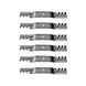 Rotary Genuine Part 6309 REPLACEMENT UNIVERSAL BLADE 18" X 1/2" C Pack of 6 - SLE Equipment - 1