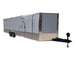 White Custom Enclosed Trailer 8.5' X 26' Car Hauler