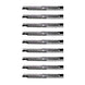 Rotary Genuine Part 6404 DIXIE CHOPPER BLADE 24"X 5/8" Pack of 9 - SLE Equipment - 1