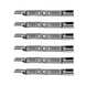 Rotary Genuine Part 6458 HONDA BLADE 20 7/8" X .845" Pack of 6 - SLE Equipment - 1