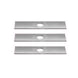 Rotary Genuine Part 6477 EDGER BLADE 7 - 11/16" X 1" UNSHARPENED Pack of 3 - SLE Equipment - 2