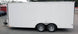 Enclosed Trailer 8.5'x18' White - Equipment Car Bike Hauler Storage - SLE Equipment - 4