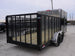 Enclosed Utility Hybrid Trailer 7'x18' with Side Ramp