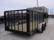 Enclosed Utility Hybrid Trailer 7'x18' with Side Ramp