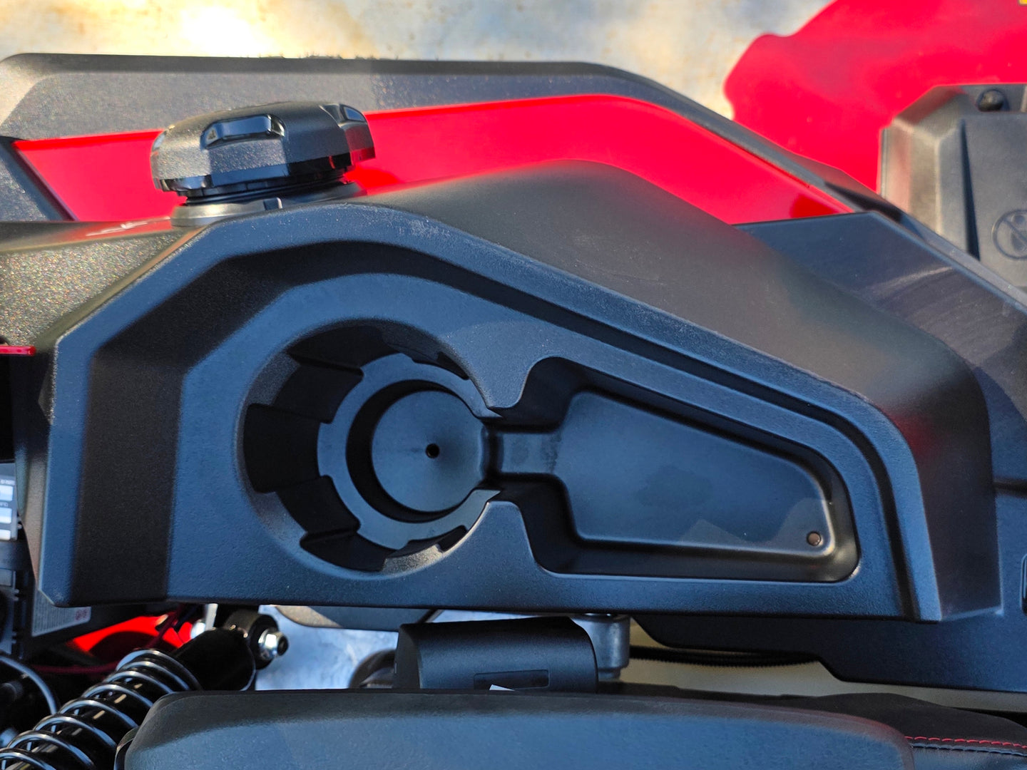 6'4" x 14 Utility Trailer Dovetail With Gate Powder Coated 3,500lb Axle Right side console picture 
