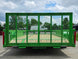 6'4" x 16' Utility Trailer Double Axle Dovetail With Gate Powder Coated (2) 3500lb  2-brakes Back side picture 