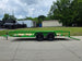 6'4" x 16' Utility Trailer Double Axle Dovetail With Gate Powder Coated (2) 3500lb  2-brakes Open right side picture 