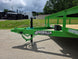 6'4" x 16' Utility Trailer Double Axle Dovetail With Gate Powder Coated (2) 3500lb  2-brakes Tongue picture 