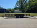 6'4" x 16 Utility Trailer Double Axle straight deck With Gate Powder Coated (2) 3500lb Axles Open right side picture 