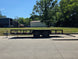 6'4" x 16 Utility Trailer Double Axle straight deck With Gate Powder Coated (2) 3500lb Axles Open right side picture 