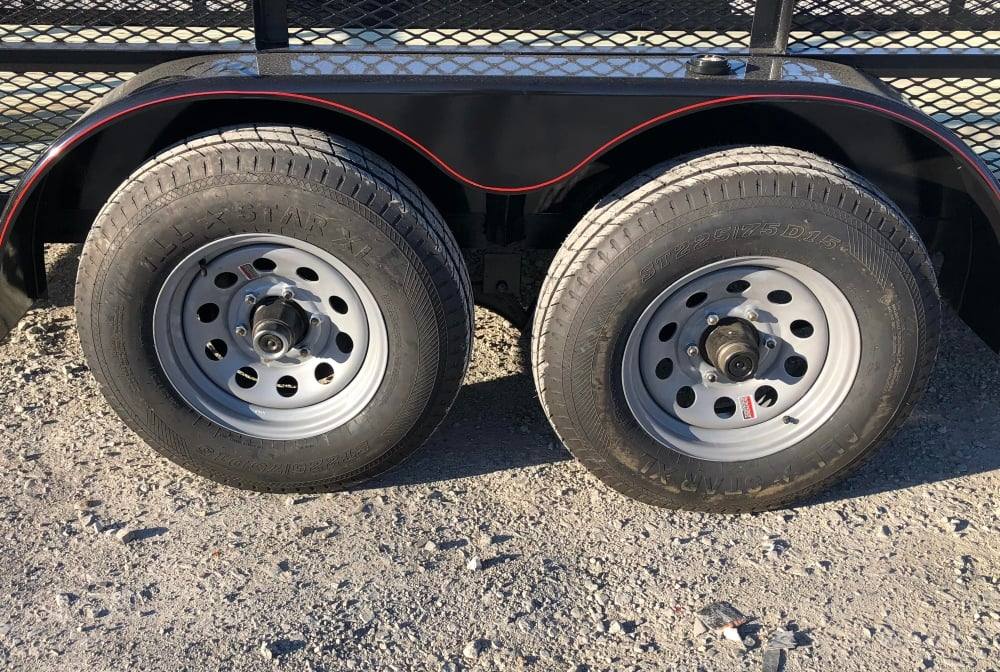 Utility Trailer 6.4 X 19 Tandem Straight 5200lb Axles
