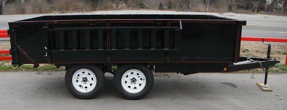 Dump Trailer 6'x12' 2 Ft Sides