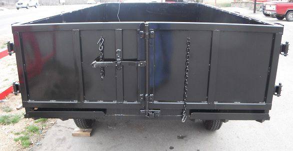 Dump Trailer 6'x12' 2 Ft Sides