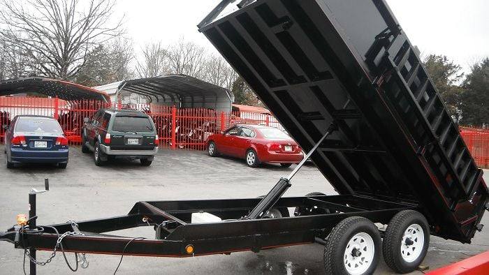 Dump Trailer 6'x12' 2 Ft Sides