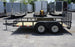 6.4x12 Dovetail Utility Trailer