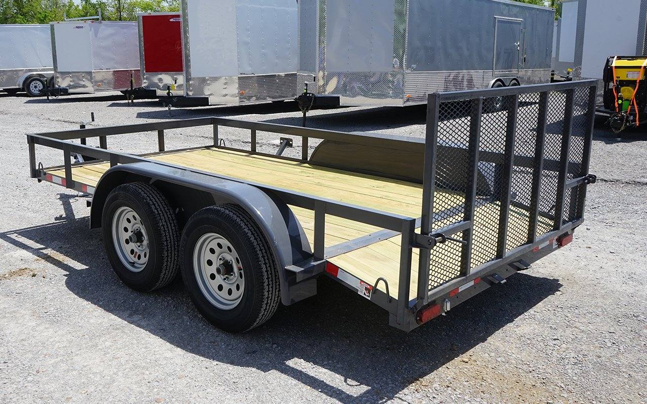 6.4x12 Dovetail Utility Trailer
