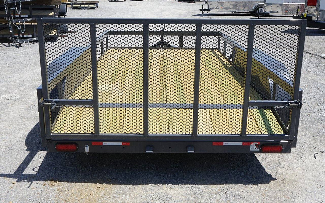 6.4x12 Dovetail Utility Trailer