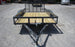 6.4x12 Dovetail Utility Trailer