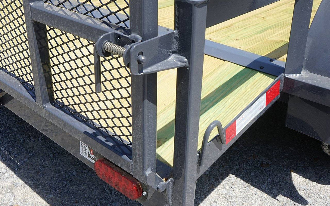 6.4x12 Dovetail Utility Trailer
