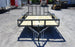6.4x12 Grey Powder-Coated Dovetail Utility Trailer