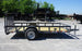 6.4x12 Grey Powder-Coated Dovetail Utility Trailer