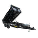 6x12 Heavy Duty Dump Trailer 2 - 5,200 lb Axles and 2ft Sides 10K GVWR - SLE Equipment - 1