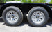 Utility Trailer 6.4' x 14' Spring Assist A-Frame Gate Tire Rack Tandem Axle