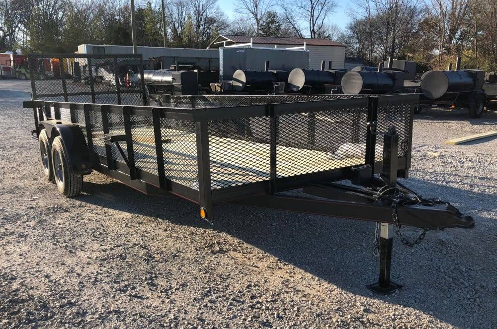 Utility Trailer 6.4 X 19 Tandem Straight 5200lb Axles