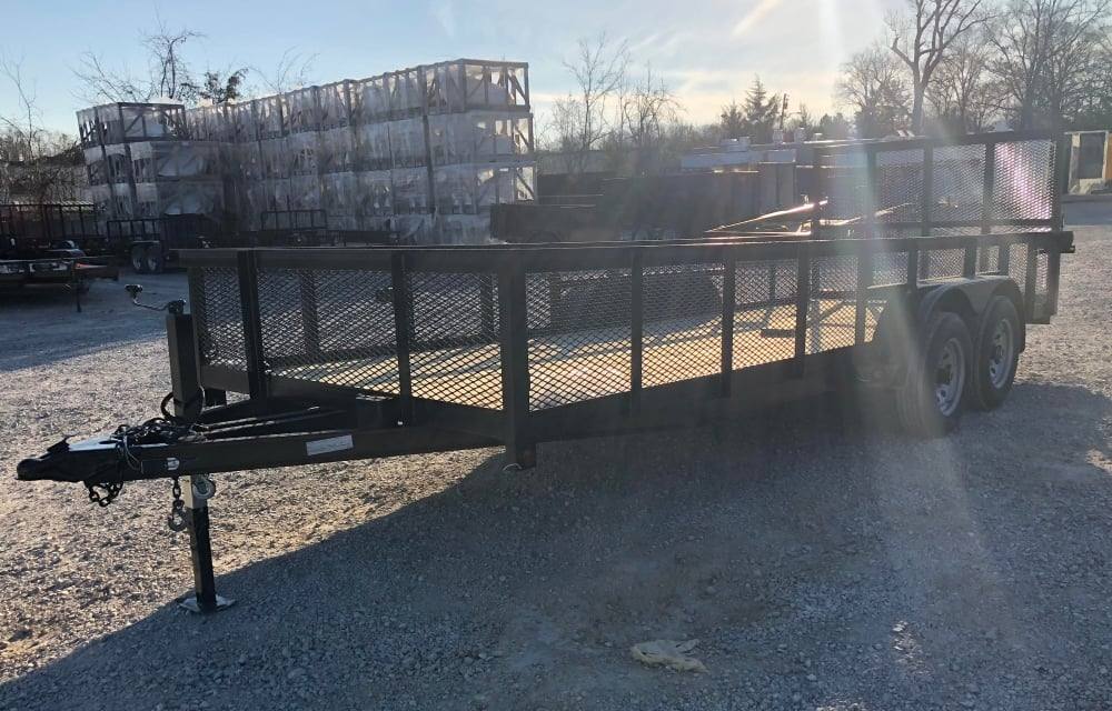 Utility Trailer 6.4 X 19 Tandem Straight 5200lb Axles