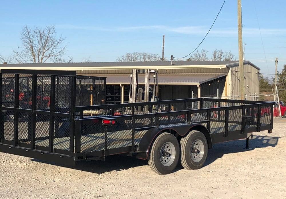 Utility Trailer 6.4 X 19 Tandem Straight 5200lb Axles