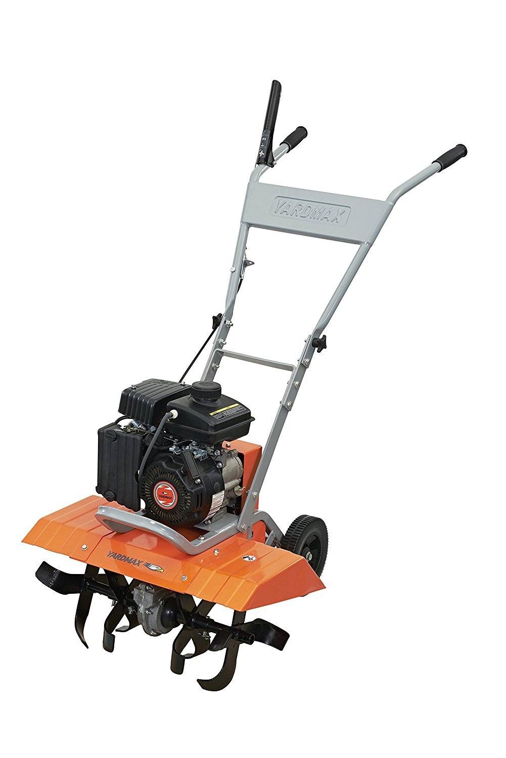 YardMax YT5328 Compact Front Tine Tiller 79.77cc Engine