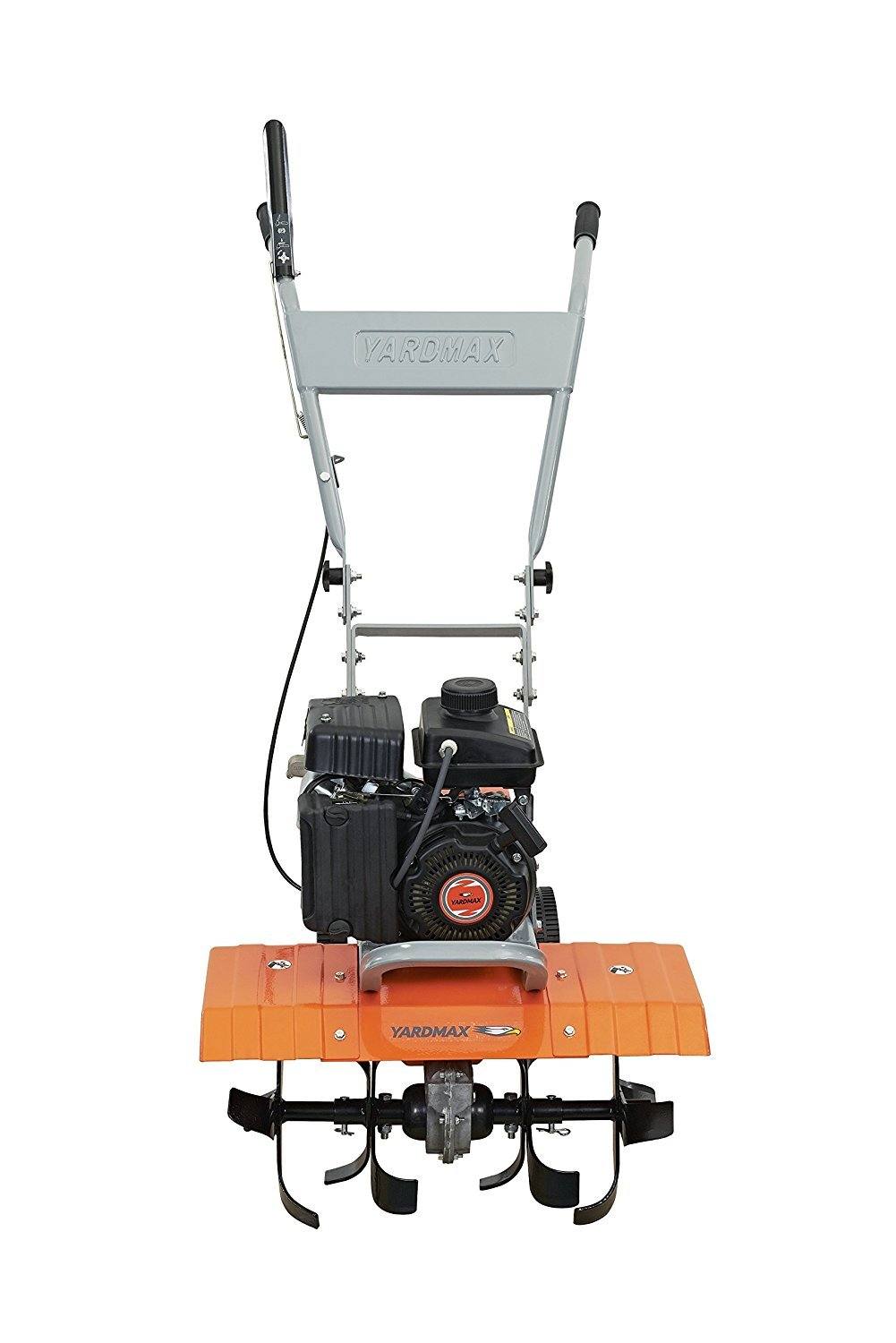 YardMax YT5328 Compact Front Tine Tiller 79.77cc Engine