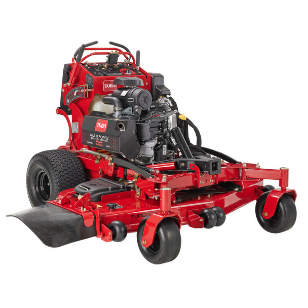 Toro 72531 52" GrandStand MultiForce Stand-On Mower 34.5HP KAW EFI Front Right 