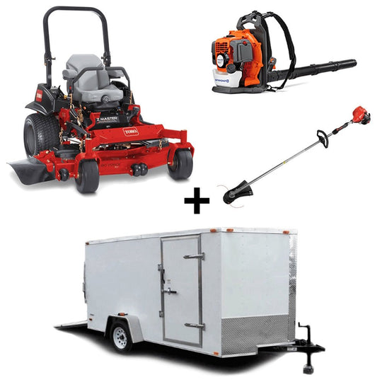 Toro 72906 ZMaster Zero Turn Mower Encl Trailer Handheld Bundle - SLE Equipment - 1