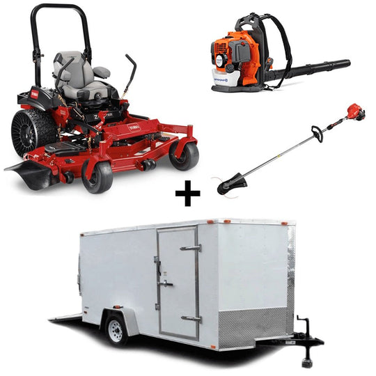 Toro 72911 ZMaster Zero Turn Mower Encl Trailer Handheld Bundle - SLE Equipment - 1