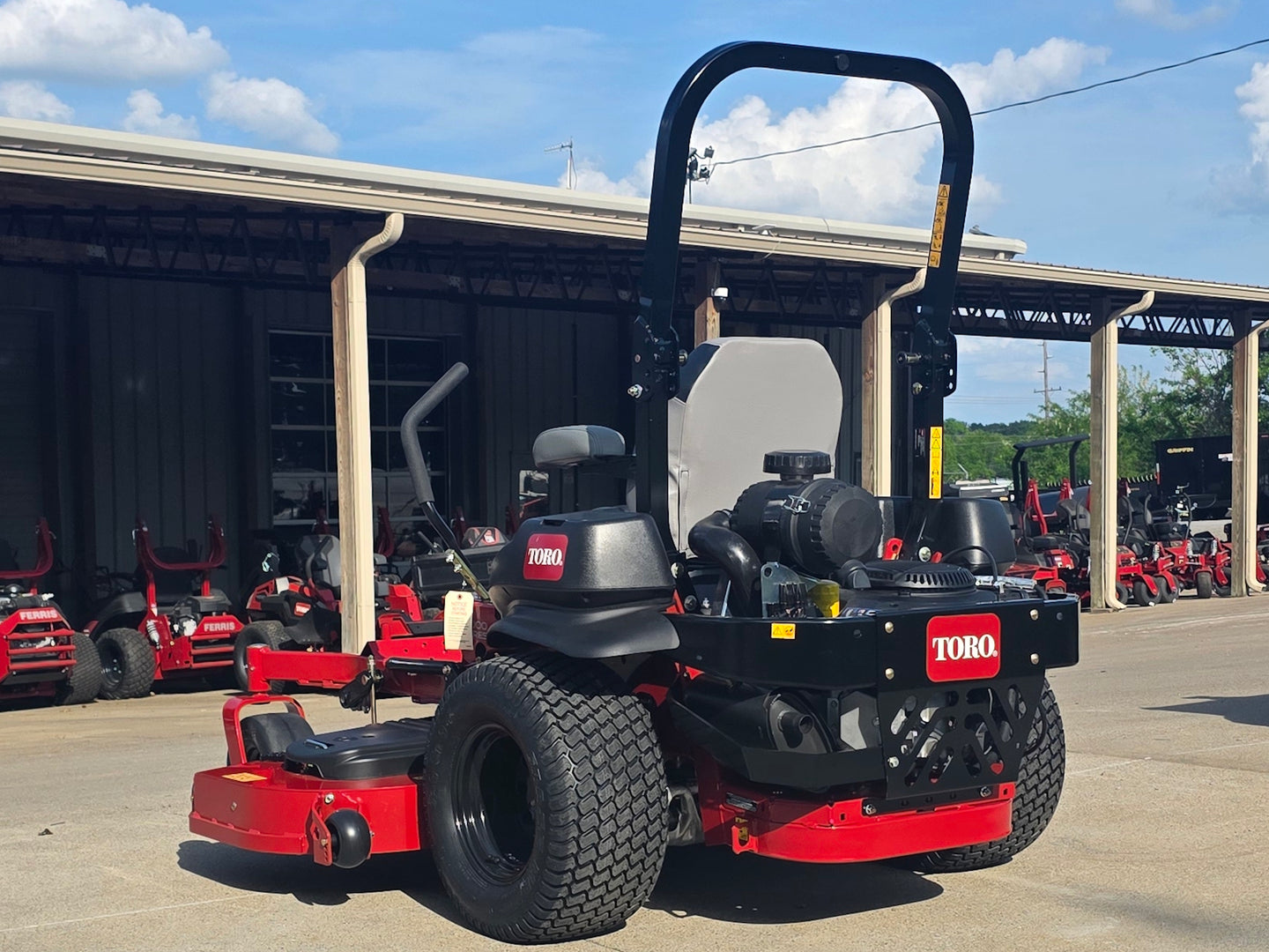 72977 Toro Z Master 6000 72 in. Kohler Command Pro EFI 38hp Back left angle picture 