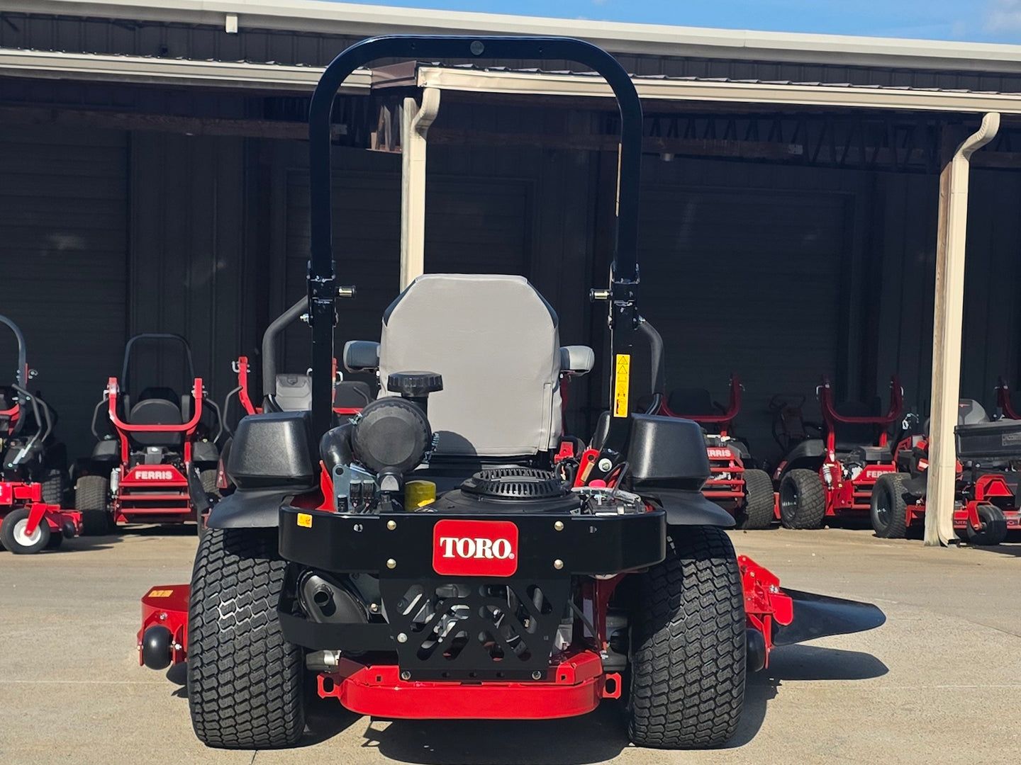 72977 Toro Z Master 6000 72 in. Kohler Command Pro EFI 38hp Back side picture 