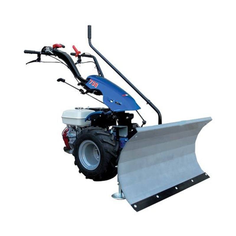 BCS Tractor 40" Curved Snow Blade Attachment Adjustable