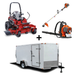 Toro 74055 ZMaster MyRide Zero Turn Mower Handhelds Encl Trailer Bundle