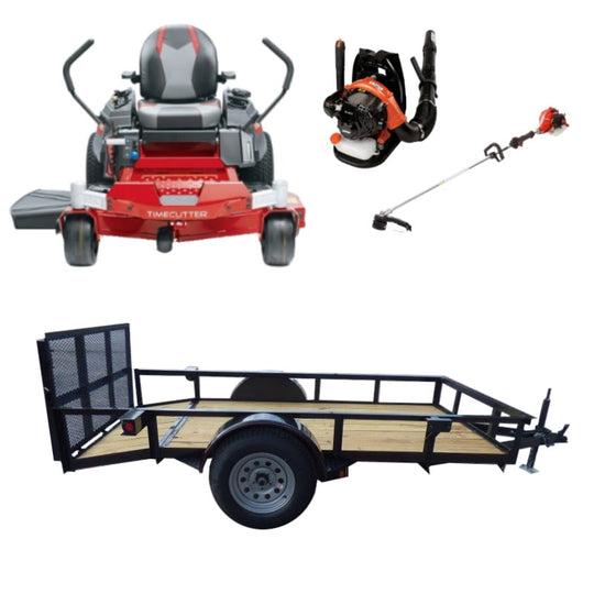 Toro 75750 50" Zero Turn Mower 5x10 Trailer Echo Package