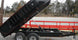 Dump Trailer 6'x12' Heavy Duty Landscape Construction 2 ft Sides 5200 lbs Axles Side Angle