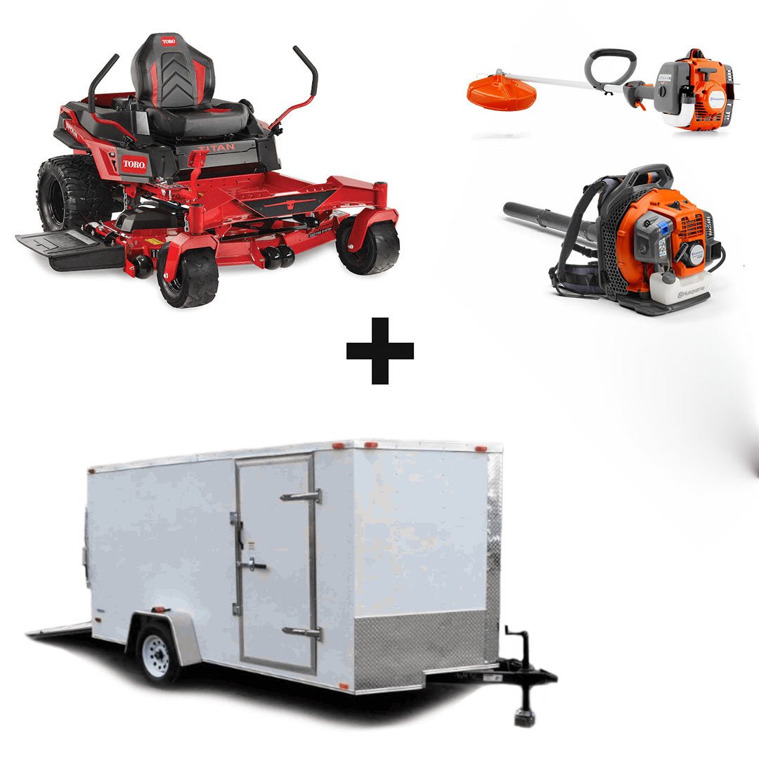 Toro 76501 54" Titan Zero Turn Mower Enclosed Handheld Bundle - SLE Equipment - 1