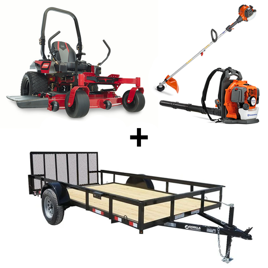 Toro 76601 Toro Titan MAX Zero Turn Mower Handheld Util Trailer Bundle