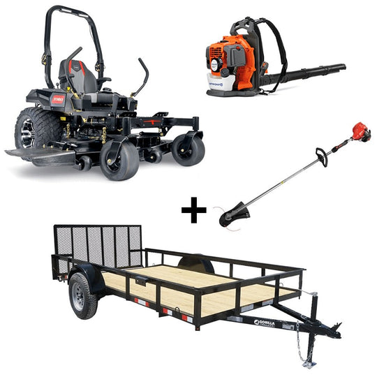 Toro 76602 60" Titan MAX Havoc Zero Turn Mower Util Trailer Handheld Bundle - SLE Equipment - 1