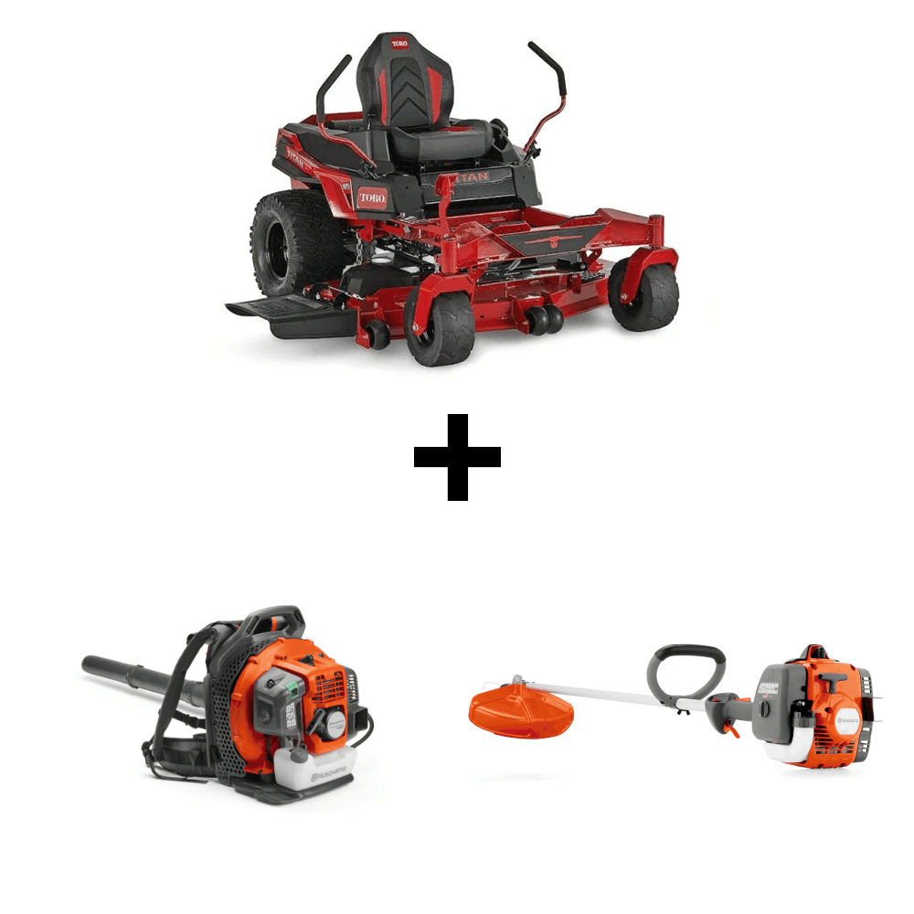 Toro 76604 60" Titan Zero Turn Mower 26HP Kohler Handheld Package Deal - SLE Equipment - 1