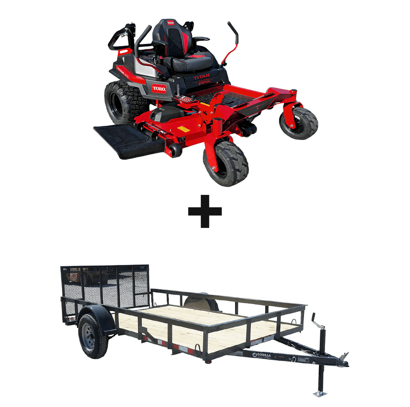 Trailer For Zero Turn Mower