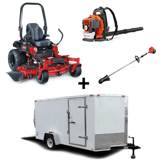 Toro 77280 48" ZMaster Zero Turn Mower Handheld Encl Trailer Bundle - SLE Equipment - 1
