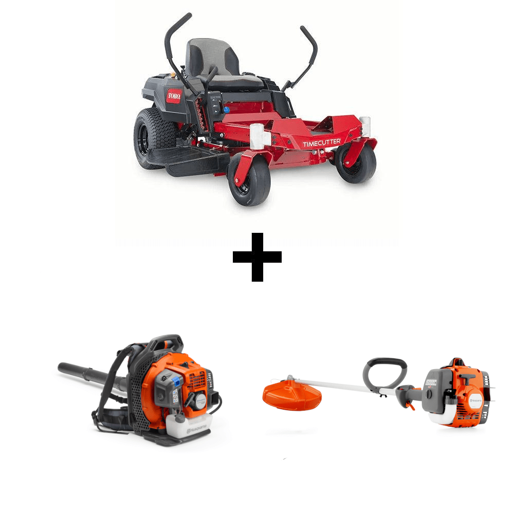 Toro 77301 34" TimeCutter Zero Turn Mower 22HP Briggs Handheld Package Deal - SLE Equipment - 1