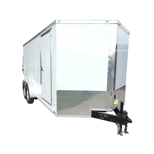 7x16 Enclosed Trailer with Electrical Package (2) 3500lb Axles - SLE Equipment - 1